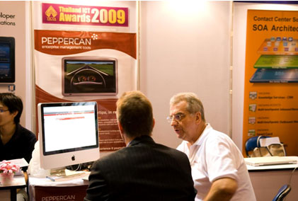 ICTAwards1 Presenting Peppercan to delegate