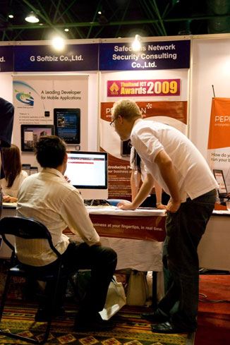 ICTAwards2 Interests visiting our booth